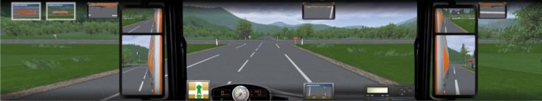 Tehergépkocsi szimulátor
