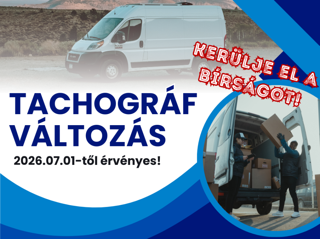 tachográf változás 2026.07.01-től