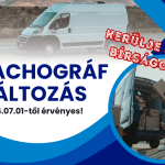 tachográf változás 2026.07.01-től