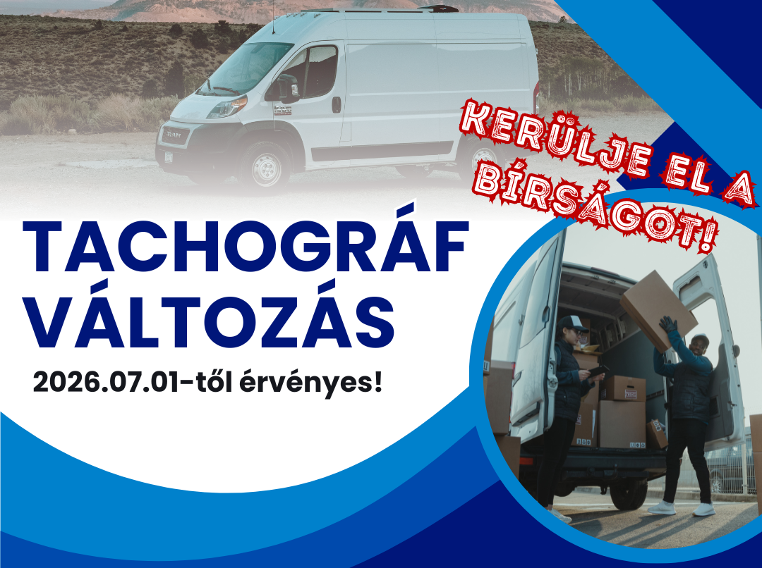 tachográf változás 2026.07.01-től